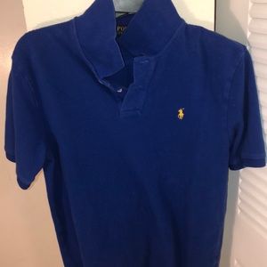 Boys blue polo